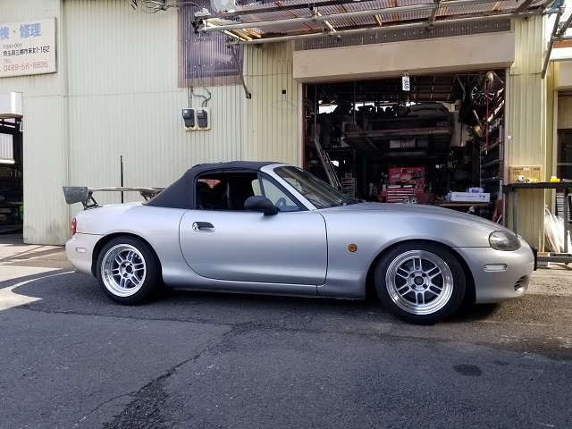 NB8C ステルスレーシング・COMMANDER 01装着！ | garageFK