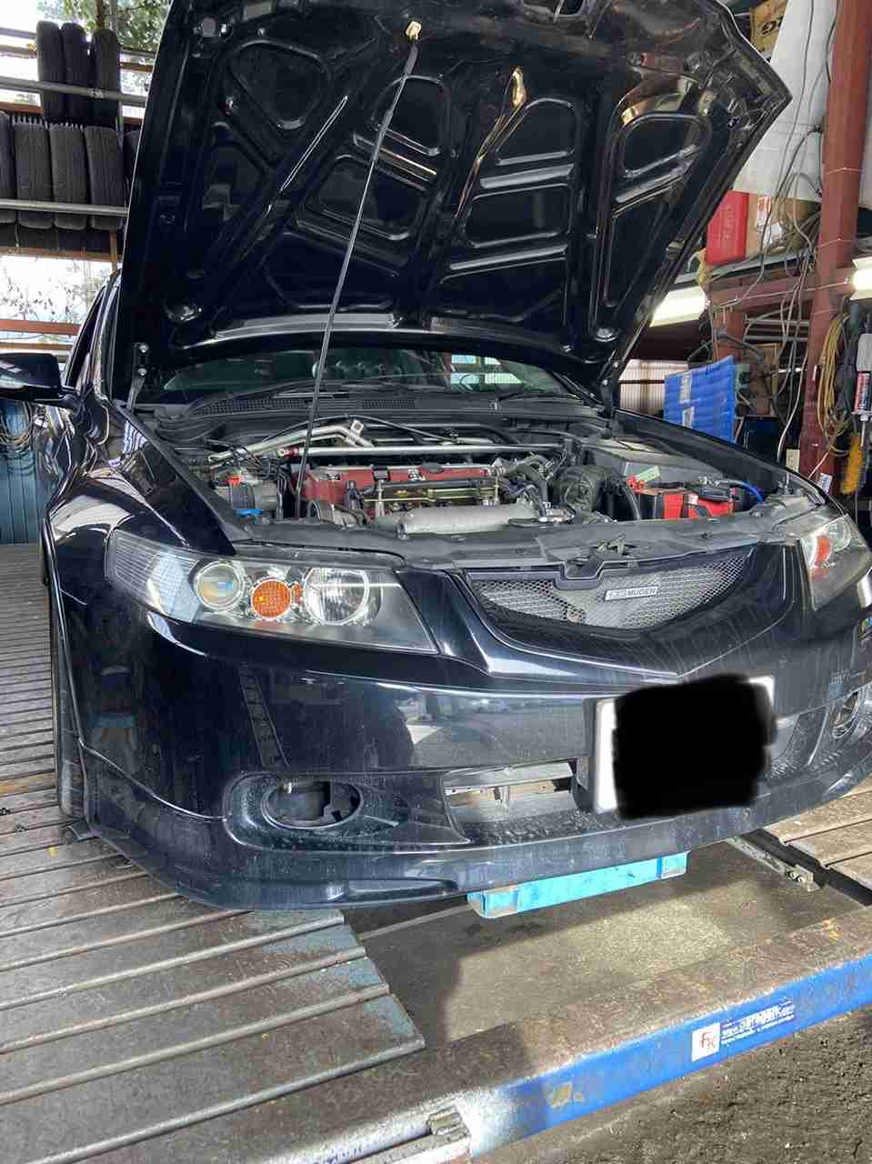 CL7 アコードユーロR エンジンマウント交換 | garageFK