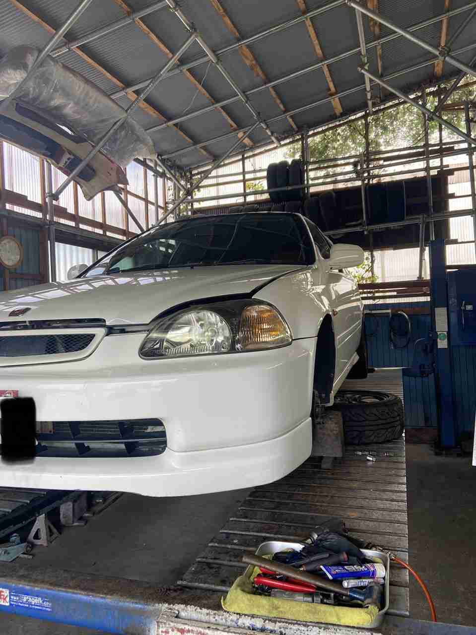 EK9 シビックタイプR ドライブシャフト交換 | garageFK