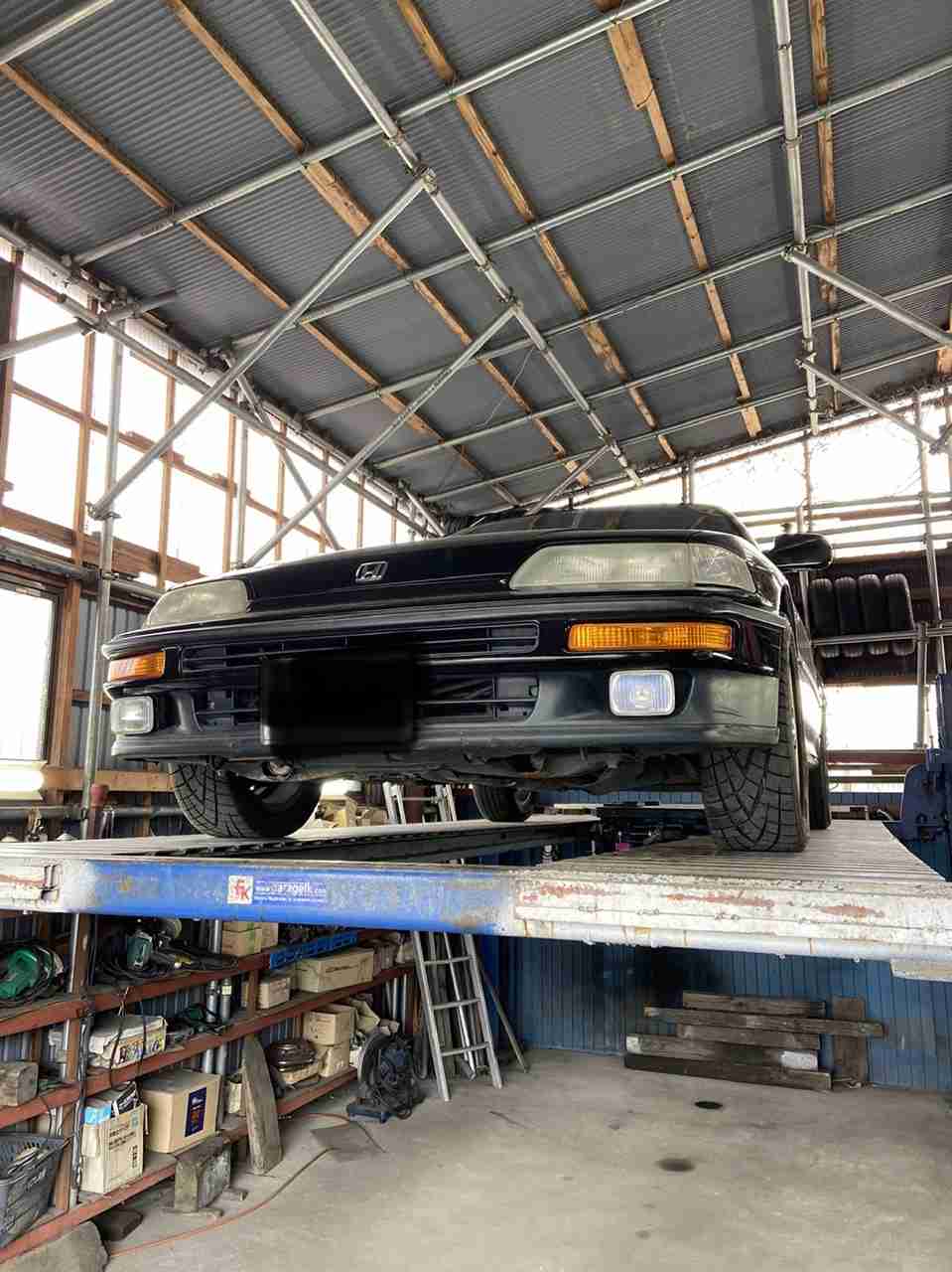 新品 純正 EF CR-X CRX フロント ドアモール フロントドア モール