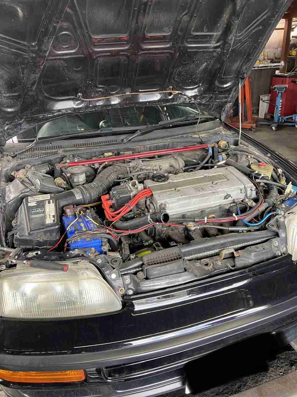 EF8 CR－X ラジエーターファン交換 | garageFK