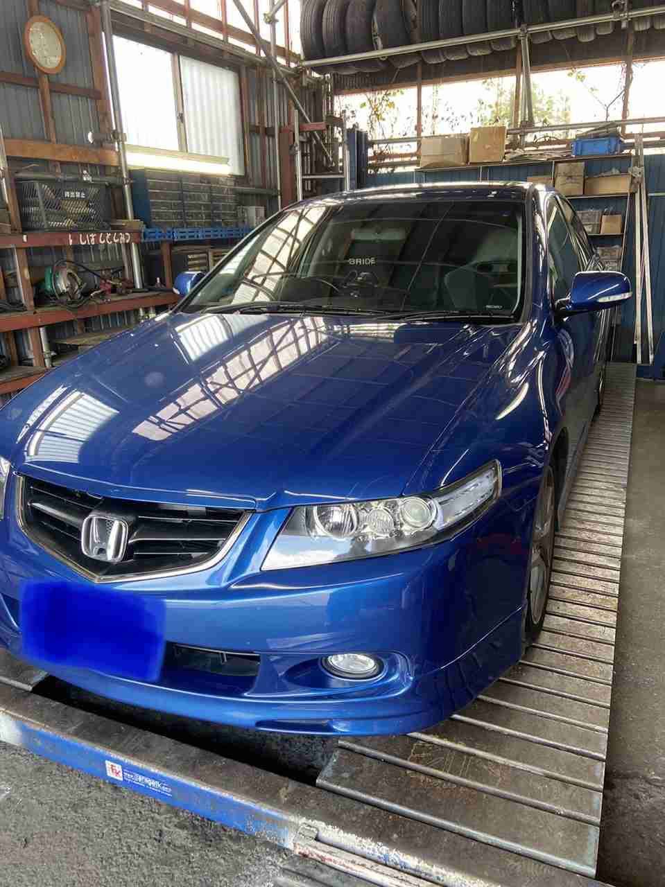 CL7 アコードユーロR ナックル曲げ加工 | garageFK