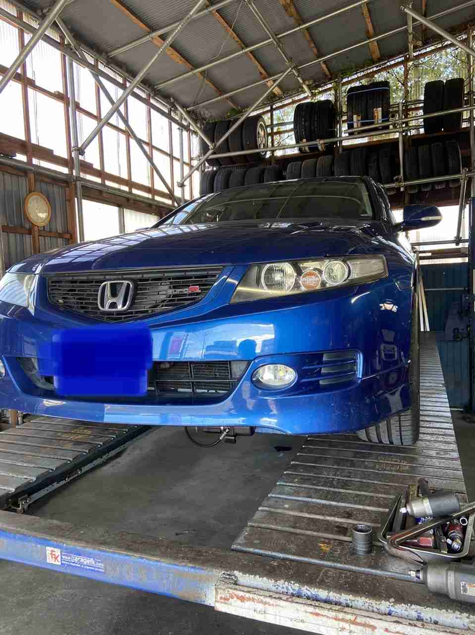 CL7 アコードユーロR ドライブシャフト交換 | garageFK