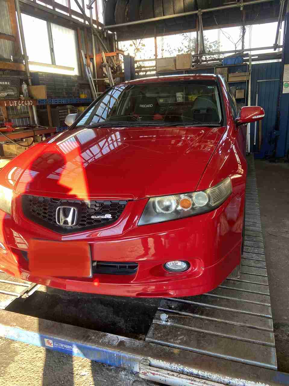 アコードEUROr　曲げナックル CL7 アコードユーロR ナックル曲げ加工 | garageFK