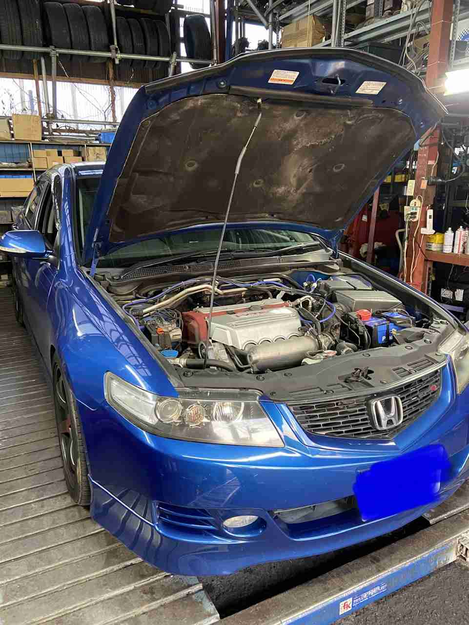 CL7 アコードユーロR エンジンマウント交換 | garageFK