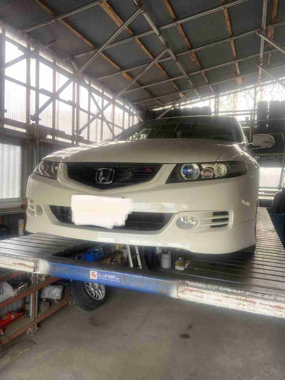 アコードEUROr　曲げナックル F曲げナックル（ホンダ アコード ユーロR・CF3/4/5/CL1/3）by