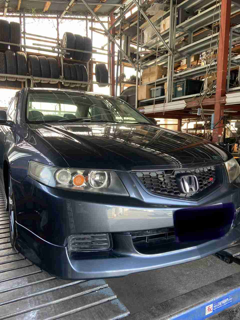 アコードEUROr　曲げナックル CL7 アコードユーロR ナックル曲げ加工 | garageFK