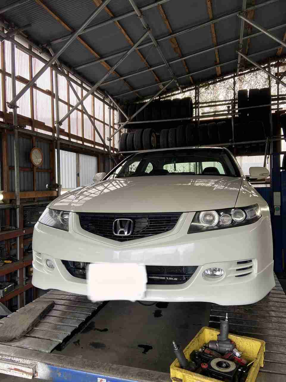 CL7 アコードユーロR ナックル曲げ加工 | garageFK