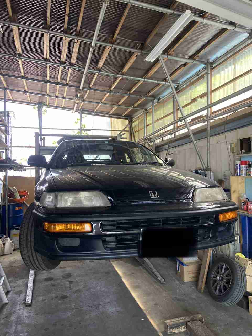 EF8 CR-X ドライブシャフトブーツ交換 | garageFK
