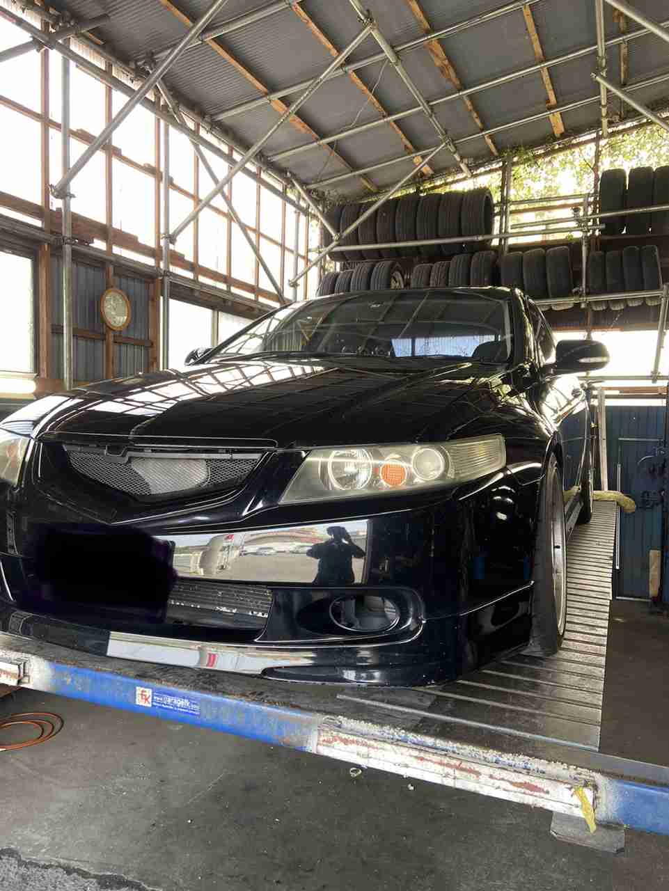 アコードユーロR CL7 レジェンドキャリパー装着キット　330パイ仕様 レジェンドキャリパー装着！（ホンダ アコード ユーロR・CL7/8/9