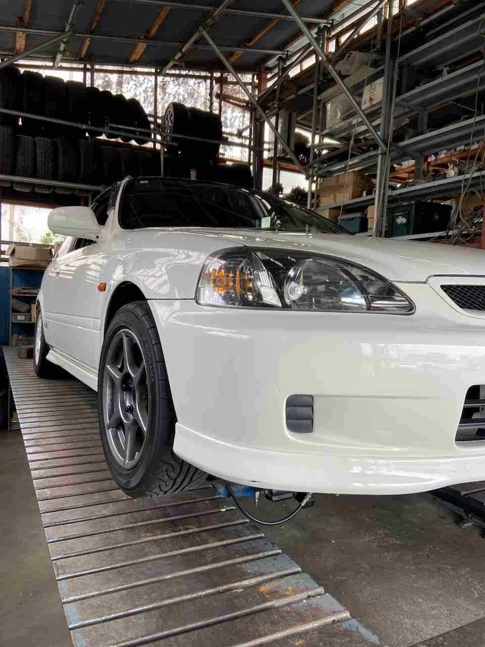 EK9 シビックタイプR ナックル曲げ加工！！ | garageFK