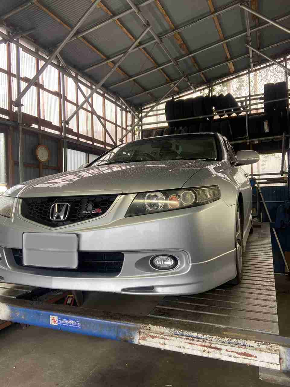 アコードEUROr　曲げナックル CL7 アコードユーロR ナックル曲げ加工！！ | garageFK